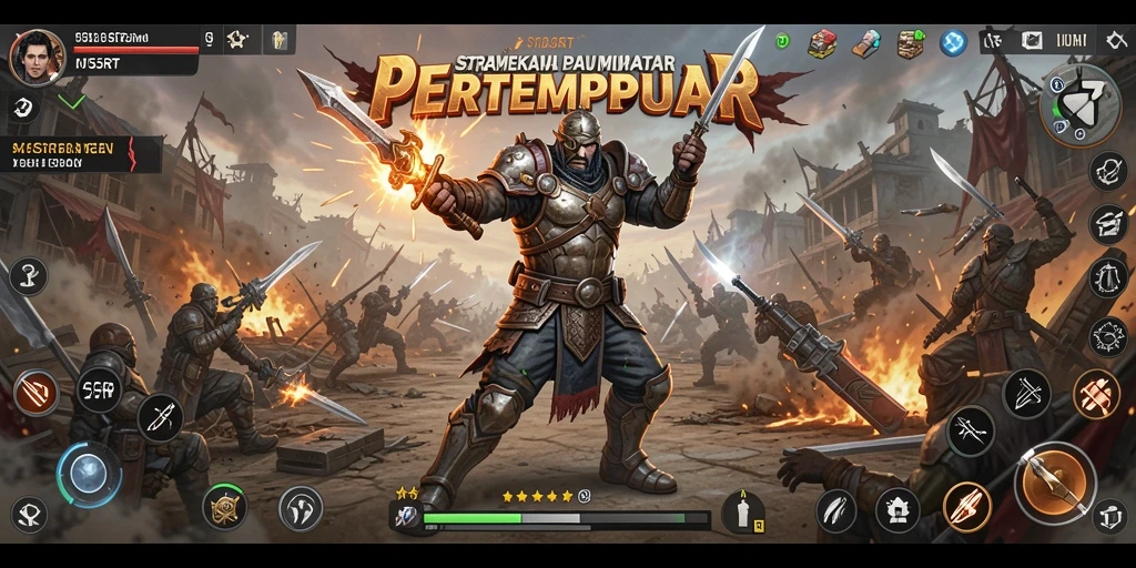 Gameplay mendebarkan dalam 55RT dengan strategi yang cermat.