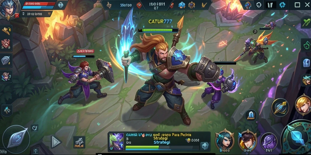 Gameplay seru dan strategi mendebarkan di CATUR777.