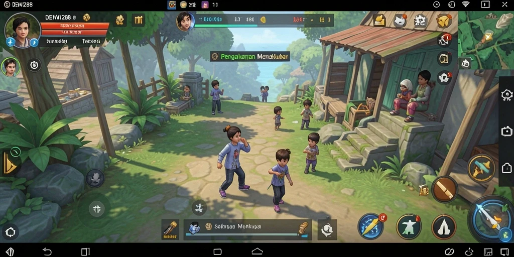 Tampilan gameplay DEWI288 yang menarik dan realistis.
