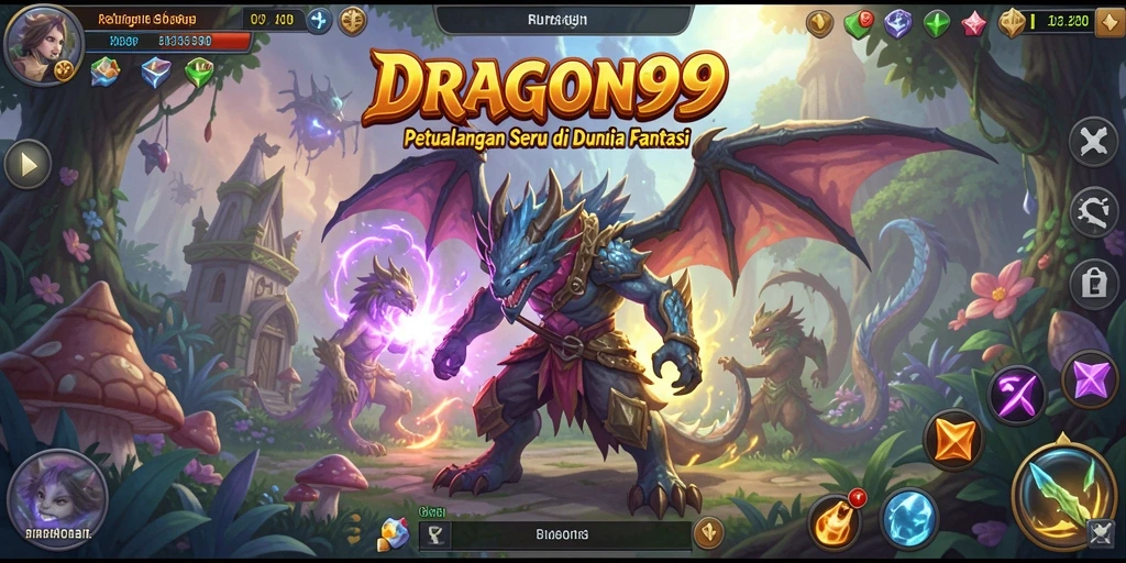 Screenshot gameplay DRAGON99 yang menunjukkan aksi petualangan yang mendebarkan.