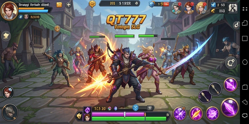 Tampilan gameplay seru di QT777 dengan strategi mendalam.