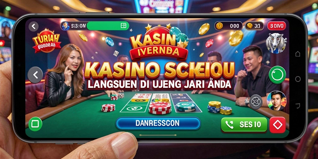 Tampilan gameplay S13 yang menegangkan dan interaktif di Live Casino.