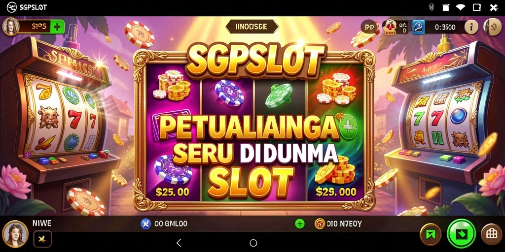 Tangkapan layar gameplay SGPSLOT yang seru dan mendebarkan.