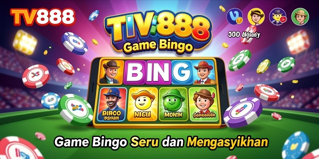 Tampilan gameplay Bingo yang menarik dan interaktif.