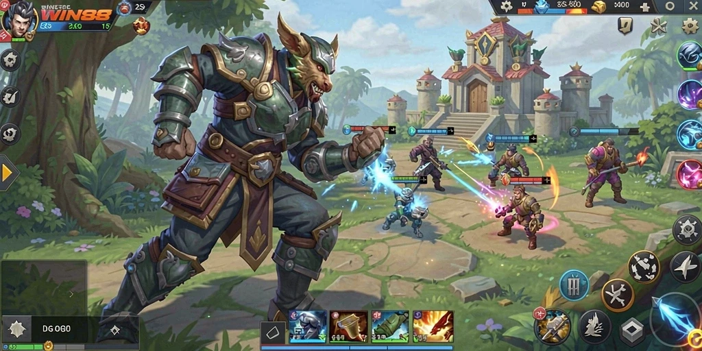 Tangkapan layar dari gameplay WIN88 yang seru dan strategis.