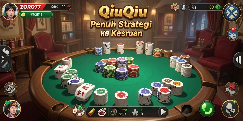 Gameplay seru QiuQiu di ZORO77 yang menarik.